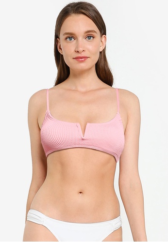 Billabong pink Summer High Bralet Bikini Top 91BF2AAF9F64ACGS_1