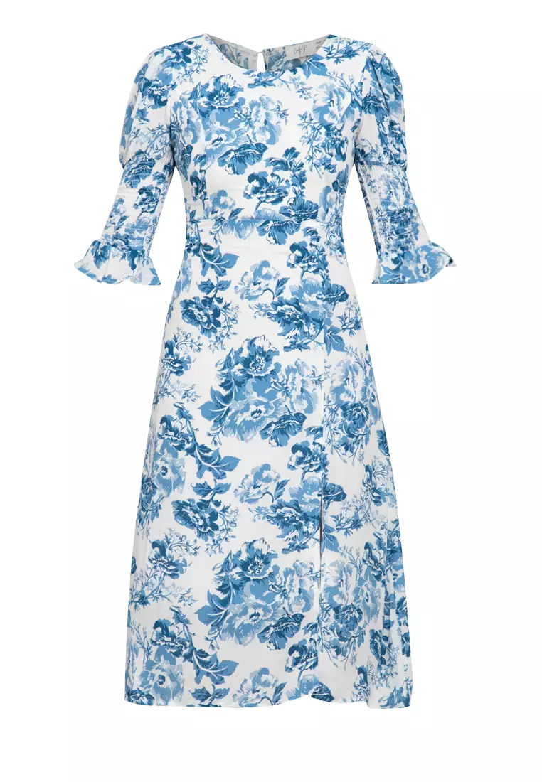 Buy Lady N Amelier Midi Dress 2024 Online | ZALORA Philippines