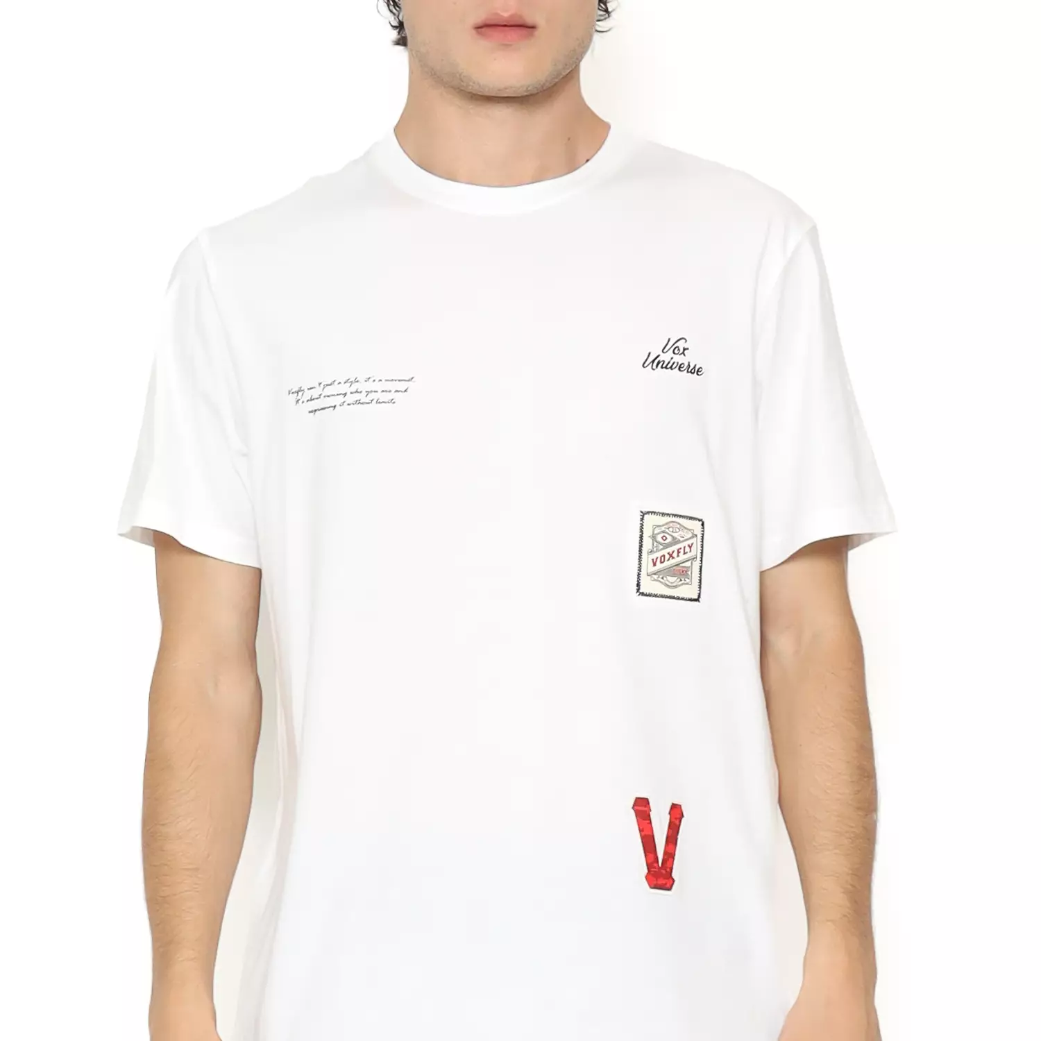 Voxfly Kaos Lengan Pendek Pria Fallzon Planet Surf