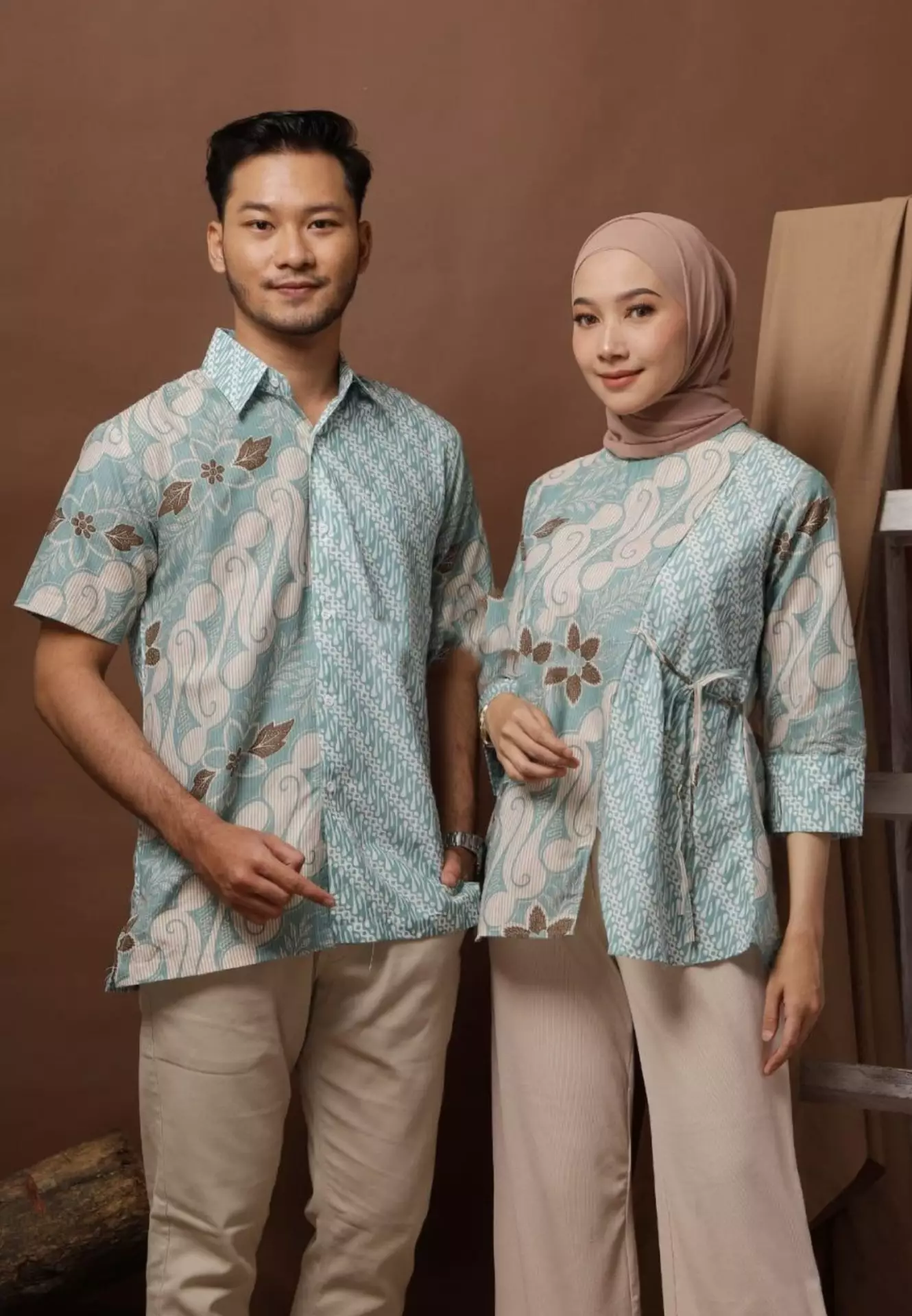 Blouse Batik Sumitra Tosca Premium Elegant B.K