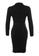 Trendyol black Polo Neck Knit Dress 8DE44AA5330B92GS_7
