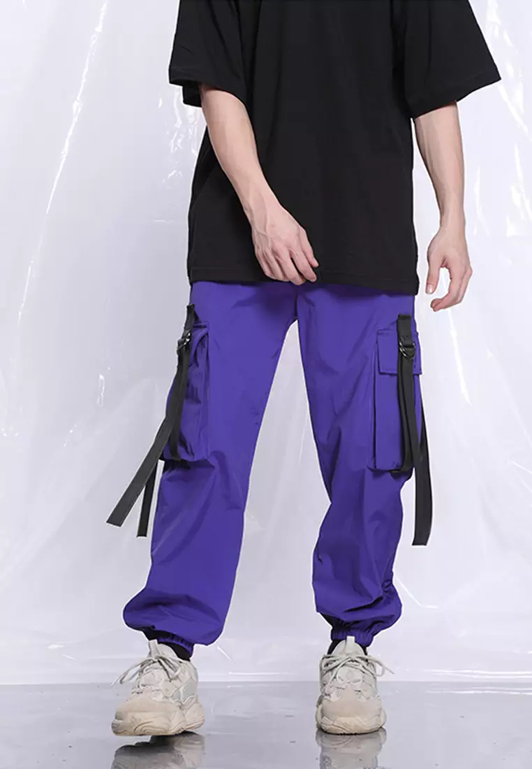 Purple sweatpants sales mens