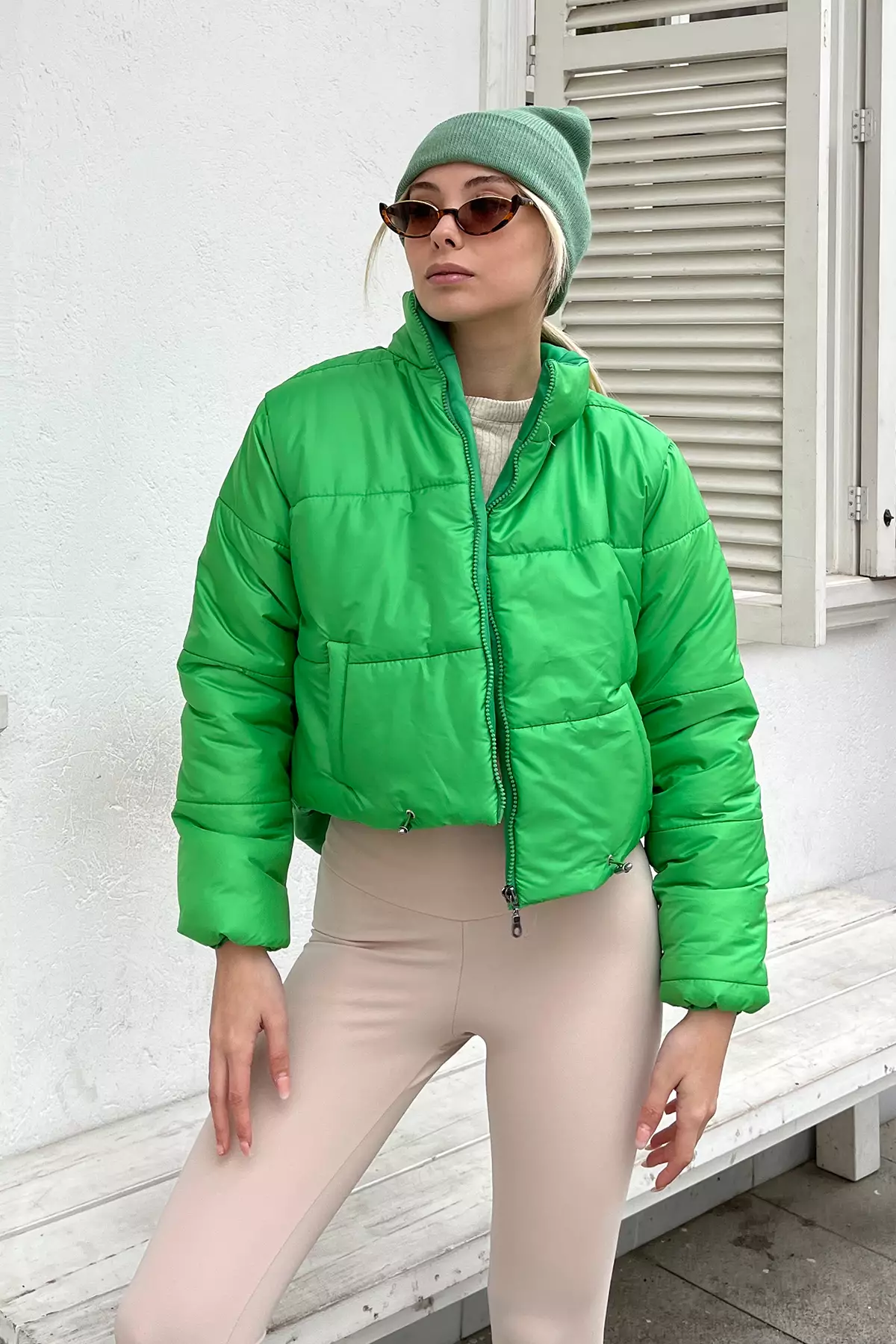 Puffer Cropped Jacket