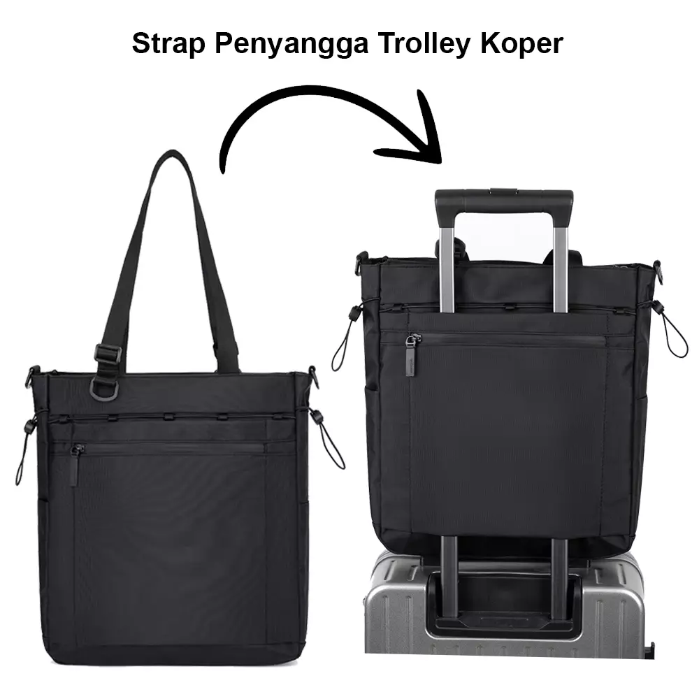 Navy Club Cyrano Two Way ToteBag  Tas Travel - Duffle Bag Tas Pakaian Tas Pria Tas Wanita