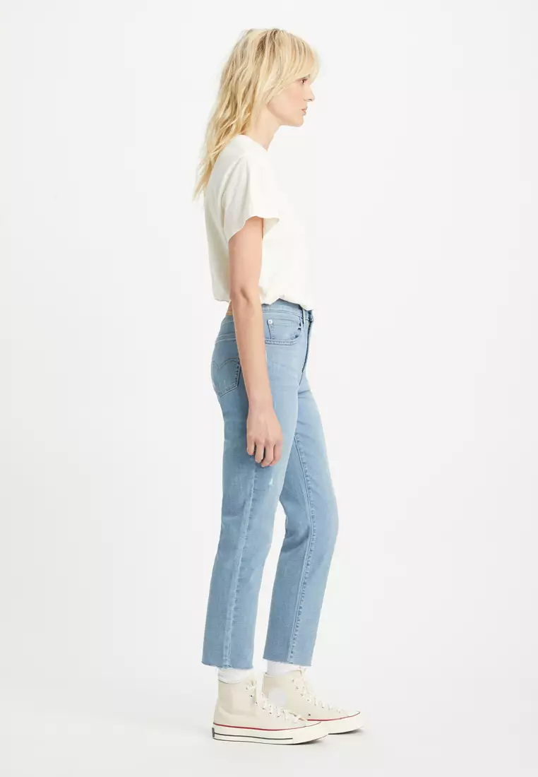 Levi's 724 High Rise Straight Crop Jeans (Women), Women's Fashion