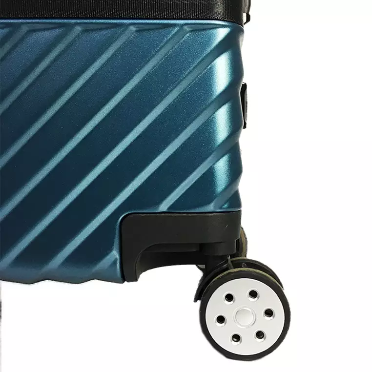 Caseman 24" Metallic Style PC Harcase Travel Luggage w TSA Clip Lock - XA2329