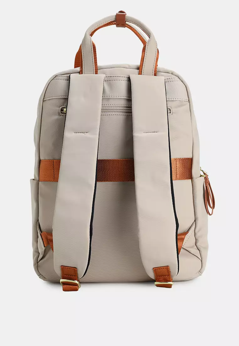 Premium Oxford Nylon Laptop Backpack with Top Handle