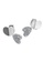 Her Jewellery silver Loving Earrings -  Made with premium grade crystals from Austria HE210AC91HJOSG_3