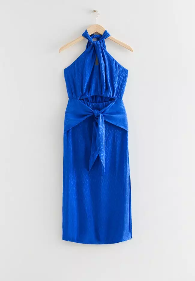 Buy & Other Stories Halter Cut-Out Midi Dress 2026 Online | ZALORA  Philippines