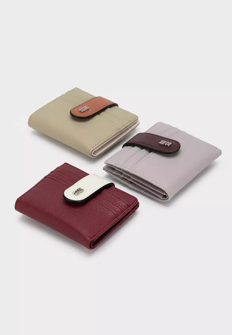 Buy nose DUO TONE SNAP BUTTON WALLET 2025 Online | ZALORA