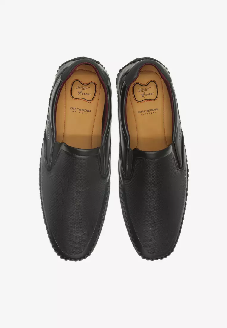 Buy Dr. Cardin Dr Cardin Men Jetaire Faux Leather Comfort Slip-On Shoe ...