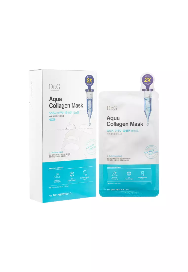 Buy DR.G Dr. G Aqua Collagen Mask 10pcs 2026 Online | ZALORA Philippines