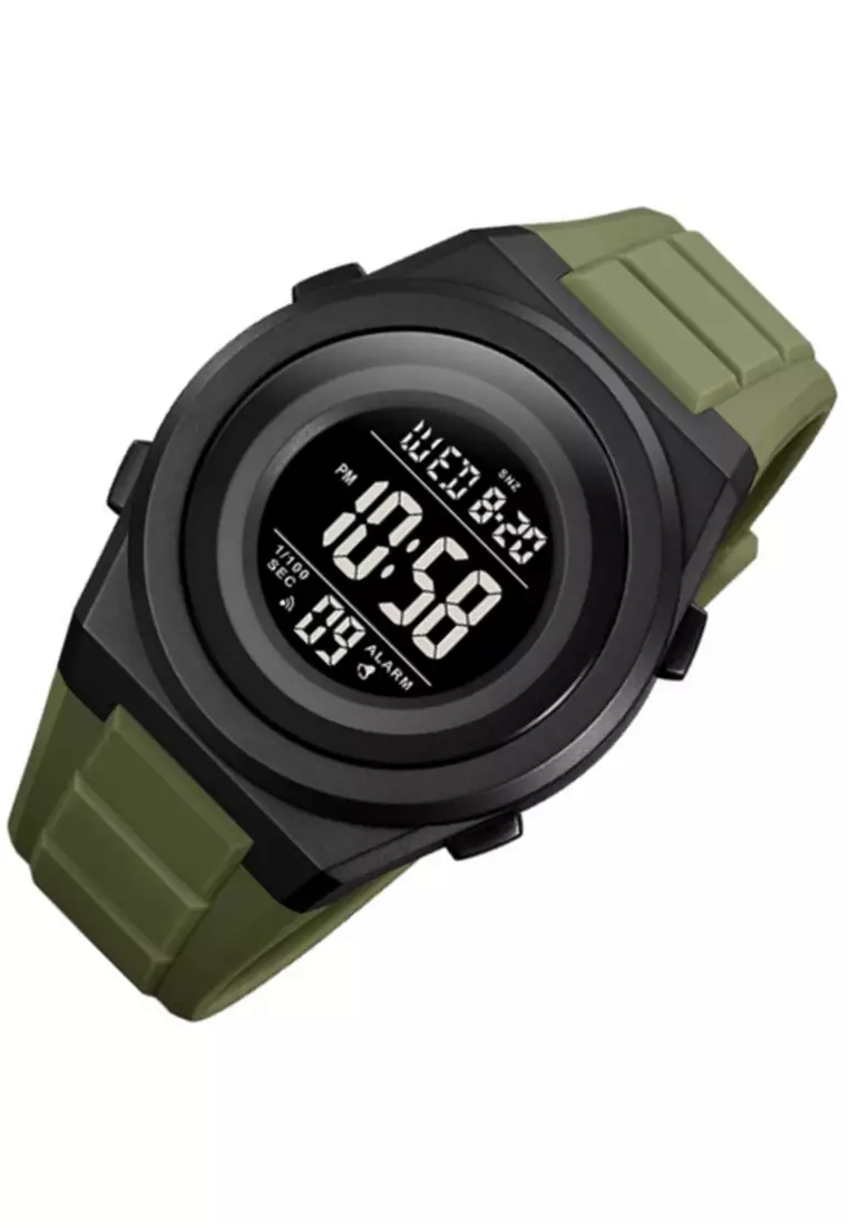 Jam Tangan Digital Pria Waterproof Many Function Strap Tali Material Silicone IR93 ORIGINAL