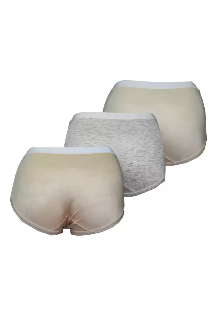Wimiu 3 PCS Women Panty Celana Dalam Wanita Pakaian Dalam Wanita CD 701B