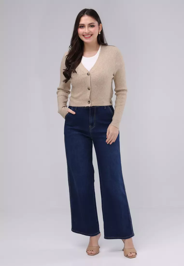 Knitted Long Sleeves Cardigan