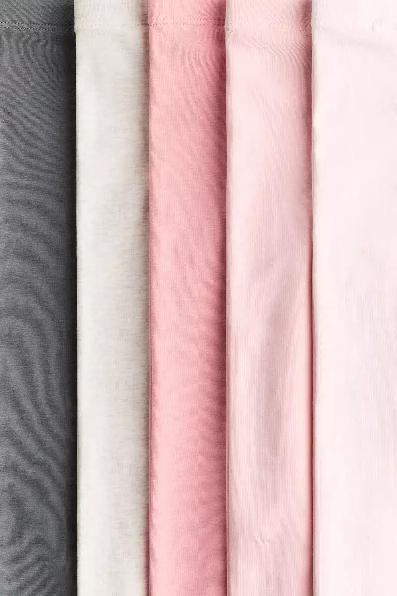 5-pack jersey leggings