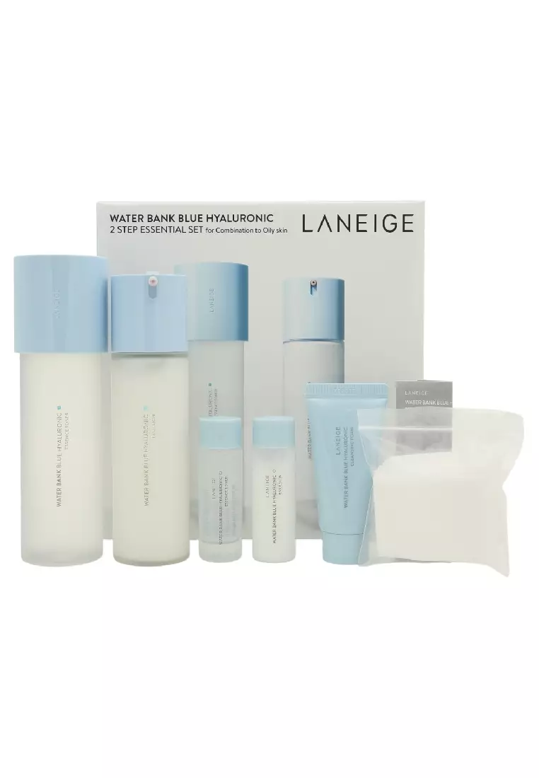 LANEIGE WATER BANK BLUE HYALURONIC 2 STEP ESSENTIAL SET
