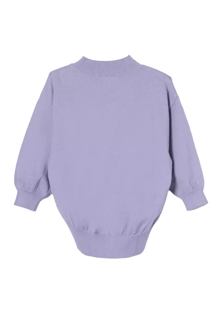 \u3010Hug me series\u3011Stand Neck Pullover