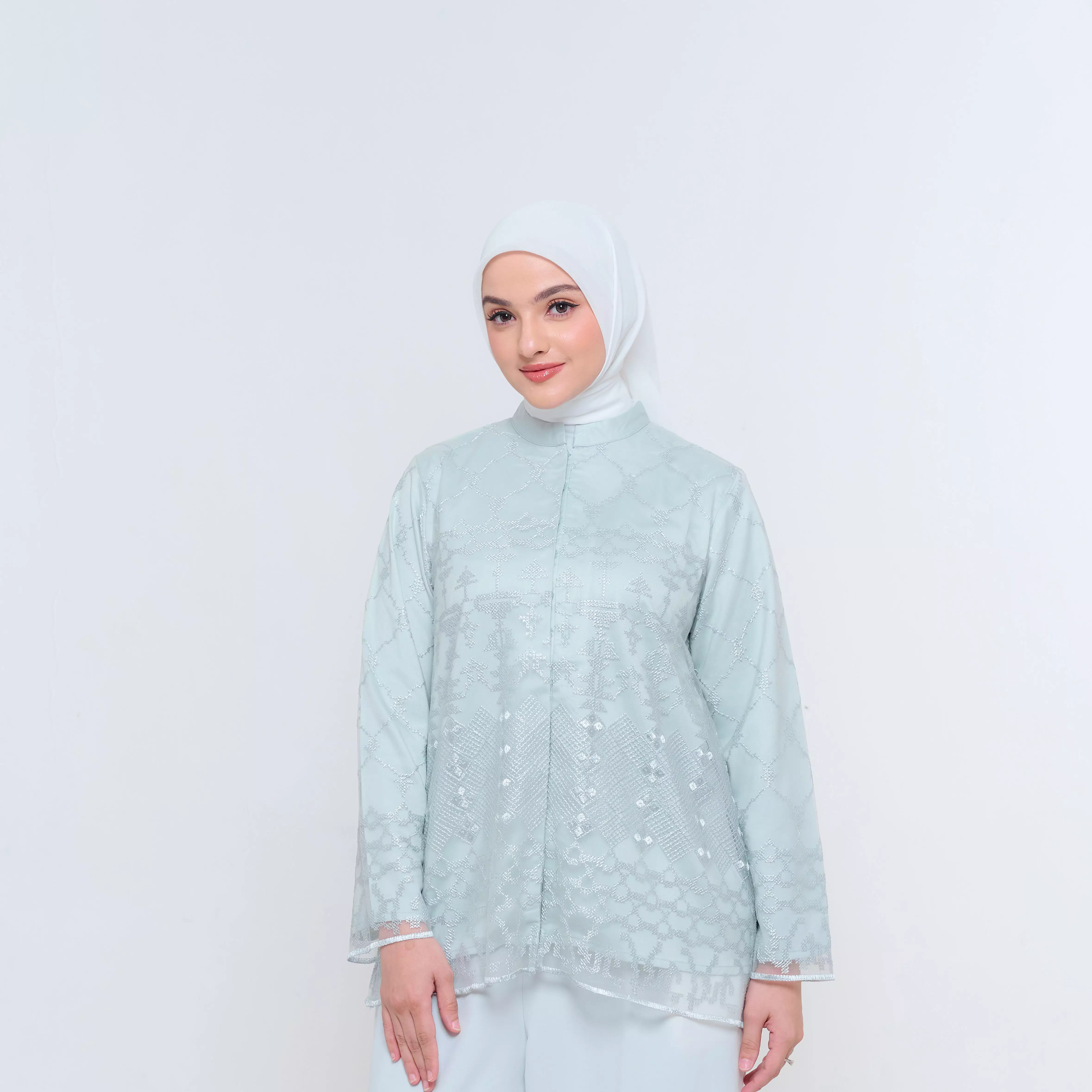 MFMW Misella Atasan Blouse Silver