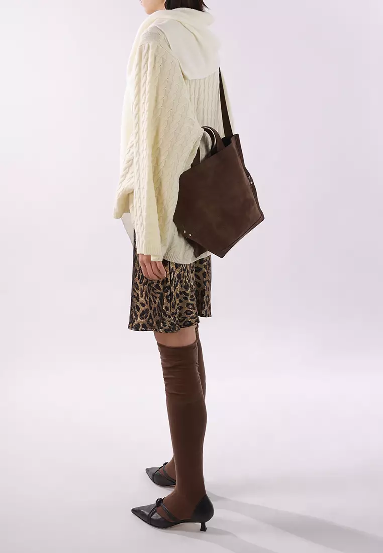 Split Second Flatpack Tote Bag - Cacao