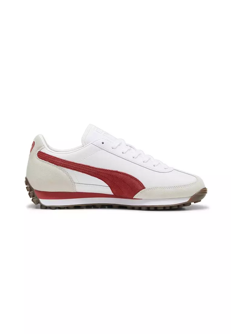 Puma Easy Rider Puma Red Leather Shoes PUMA Easy Rider Vintage