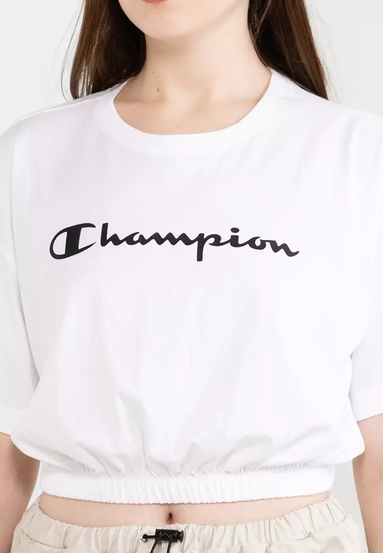 Champion crew hotsell neck crop top