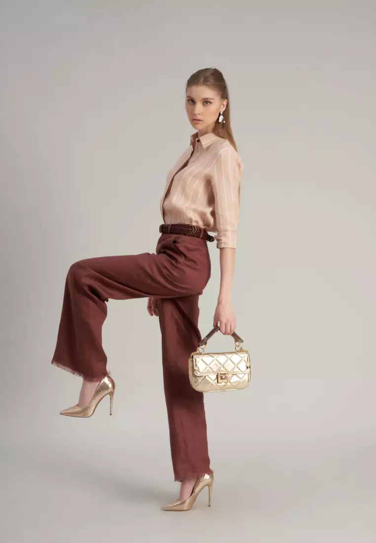 Hello New Day Linen Shirt