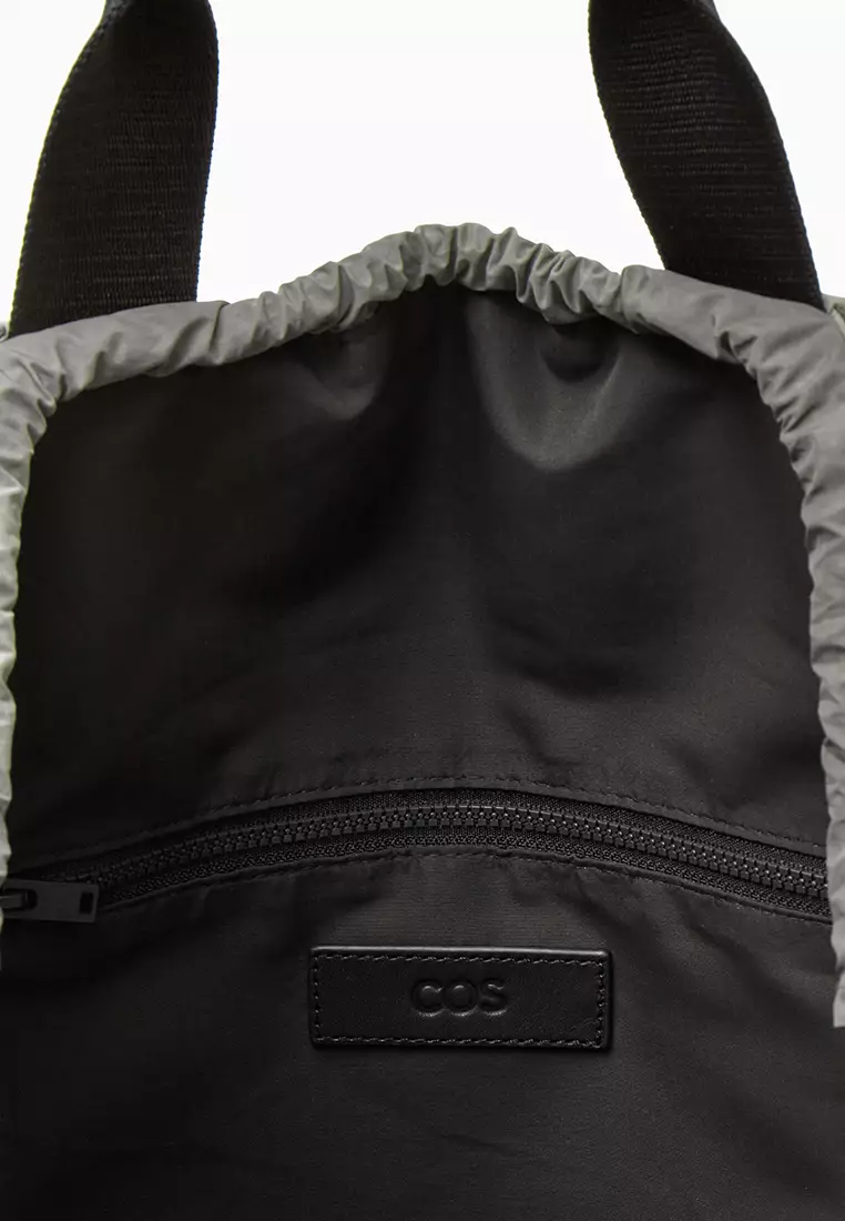 COS Waterproof Nylon Drawstring Backpack - ShopStyle