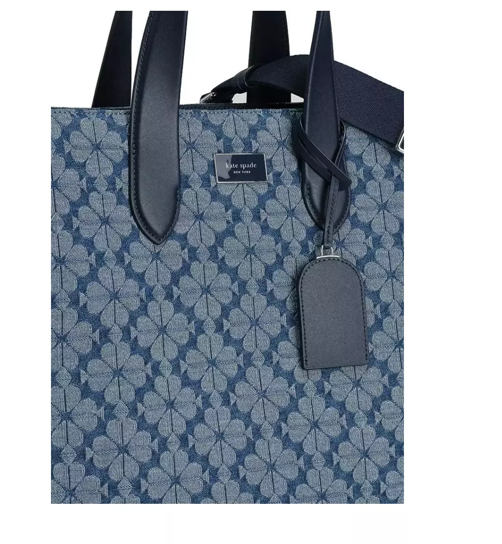 KF885 Kate Spade Flower Ja Parisian Manhattan Large Tote 