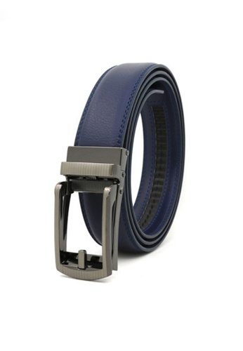 Twenty Eight Shoes navy VANSA Fashion Leather Automatic Buckle Belt  VAM-Bt03221 2E9E9ACB3D0405GS_1
