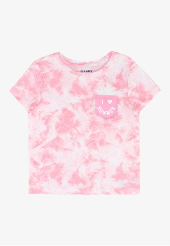 Old Navy pink Short Sleeve Core Graphic Tee 52537KA7AE25F5GS_1