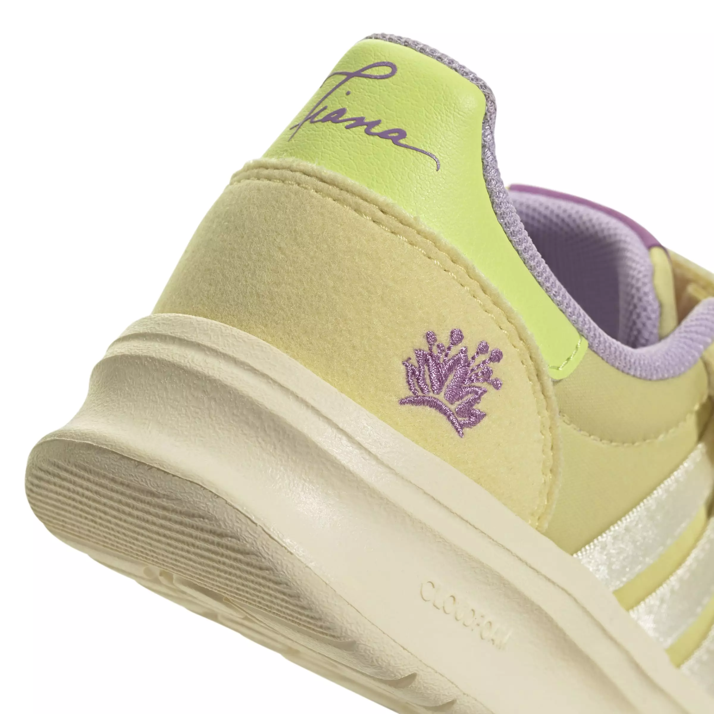 ADIDAS Disney Tiana Run 70s 2.0 El C JR4921 - Sepatu Anak (Kuning)