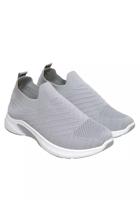 Dr. Kevin Sepatu Olahraga Wanita Sneakers Flyknit Slip On 589-034
