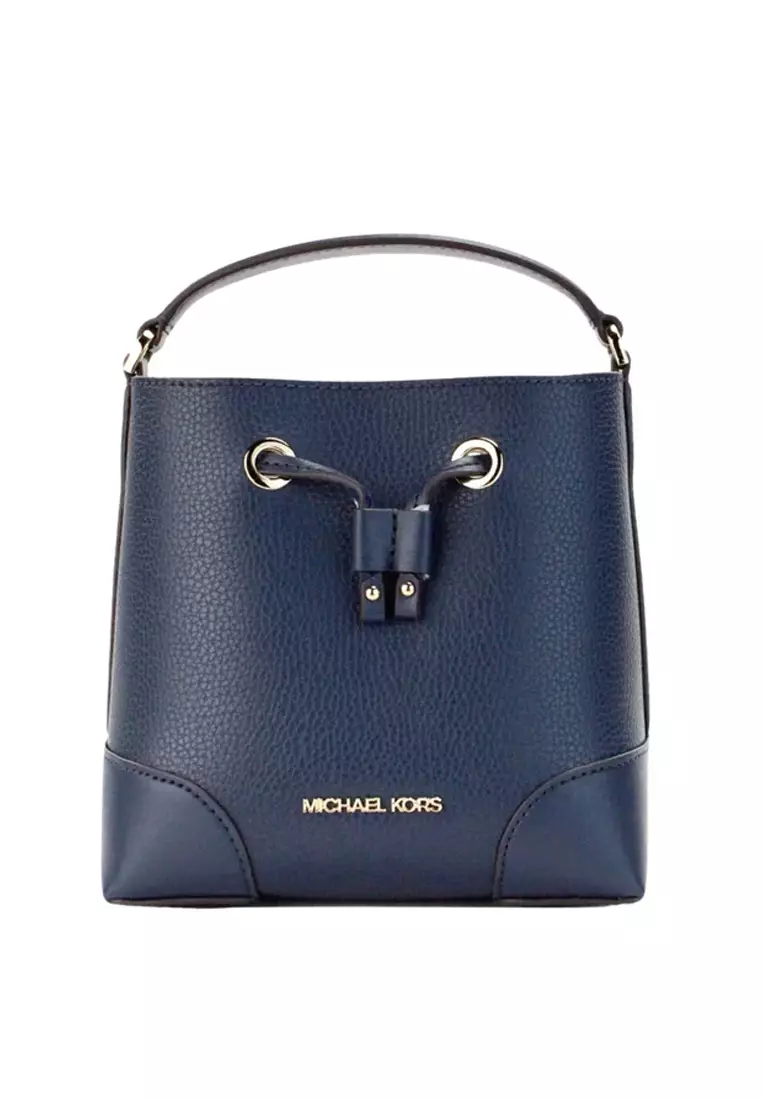 Michael kors purse dark blue new arrivals