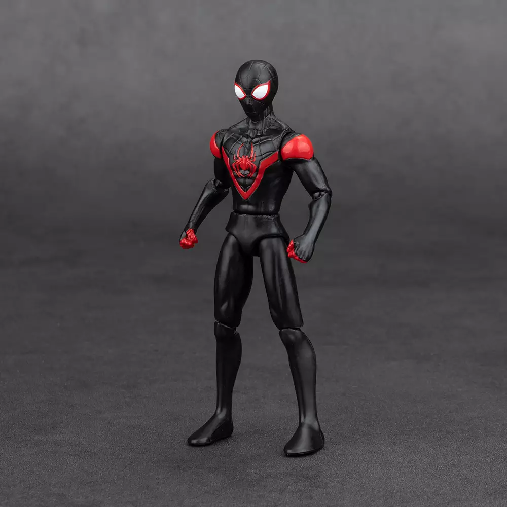 TOP GEAR ZD INFINITE ACTION FIGURE S SPIDERVERSE MILES MORALES 10 CM - HITAM