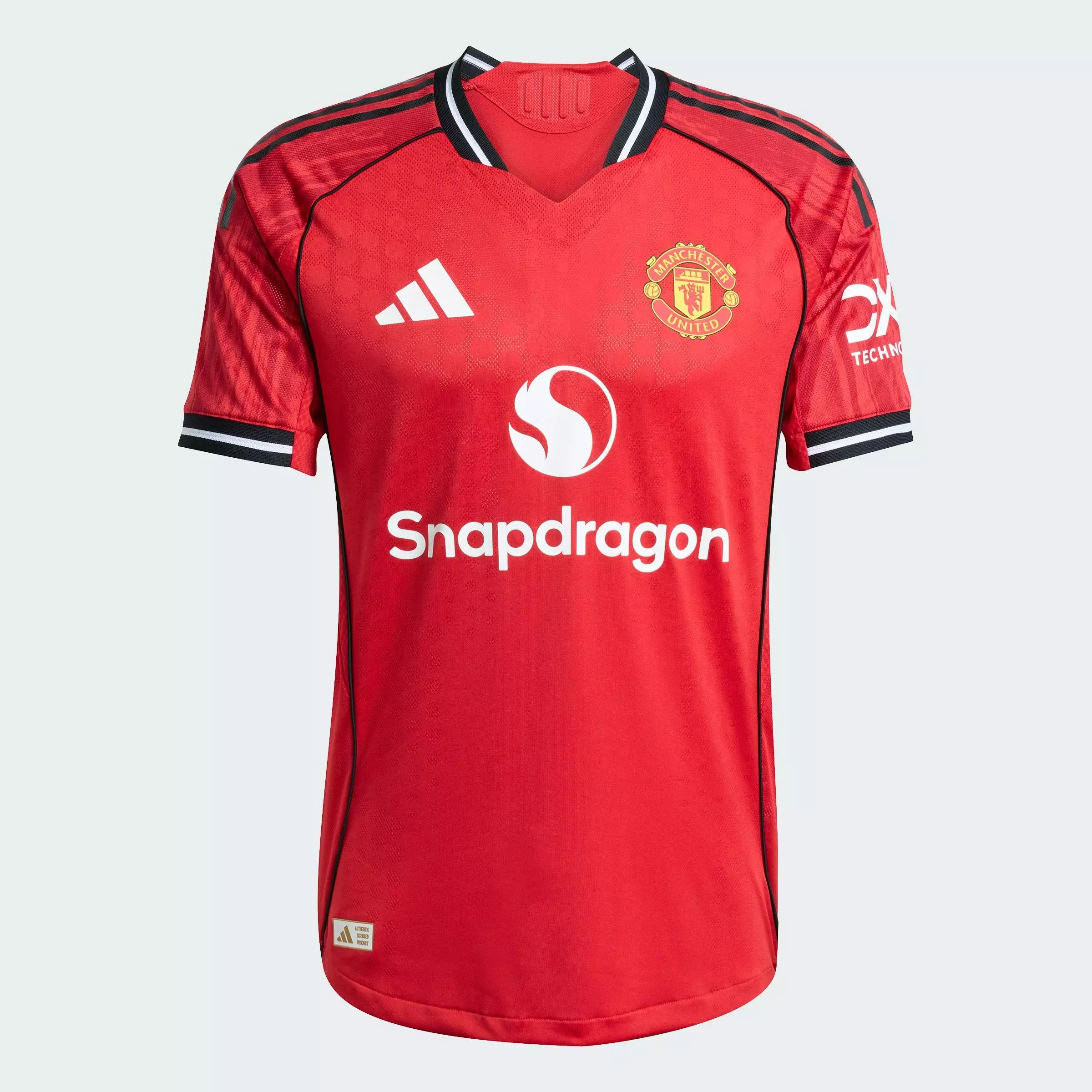 Football Manchester United 25/26 Home Authentic Jersey Men Red JI7429