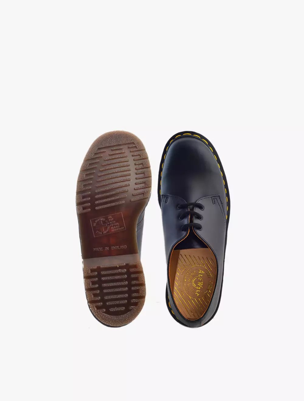 Mie Vintage 1461 Unisex Shoes - Black Quillon