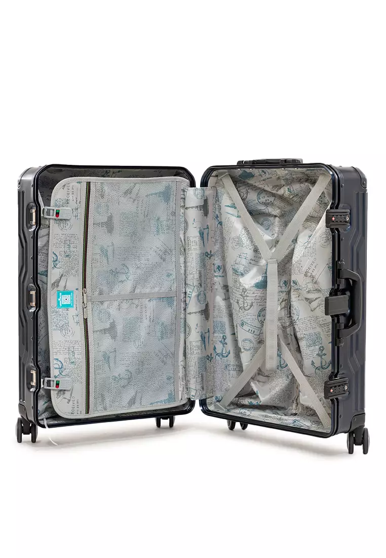 Cruiser 1512-60 Dark Navy (Frame Type) - Medium - TSA Luggage