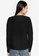 JACQUELINE DE YONG black Alice Long Sleeves V-Neck Pullover Knit 9783DAA5CA1B3CGS_2