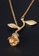ZITIQUE gold Women's Rose Necklace - Gold 5D019AC249837DGS_3