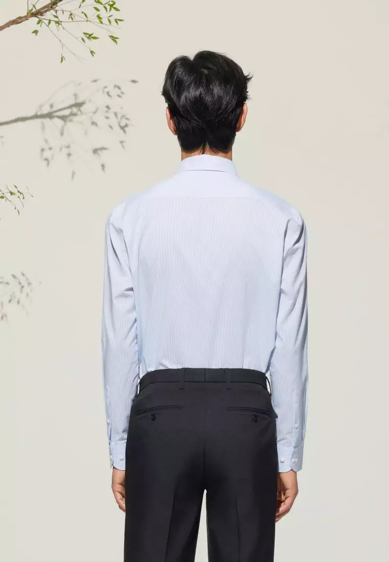 G2000 Non-Iron Dry Stretch Smart Fit Stripe Shirt