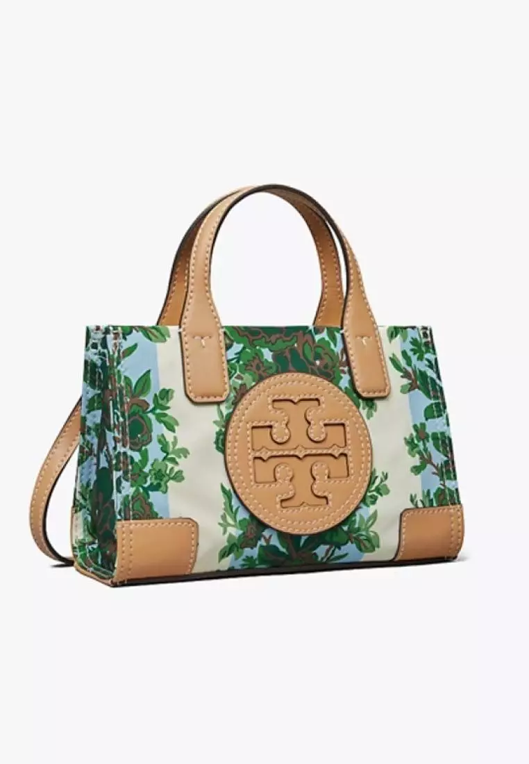 Tory burch ella printed mini sale tote