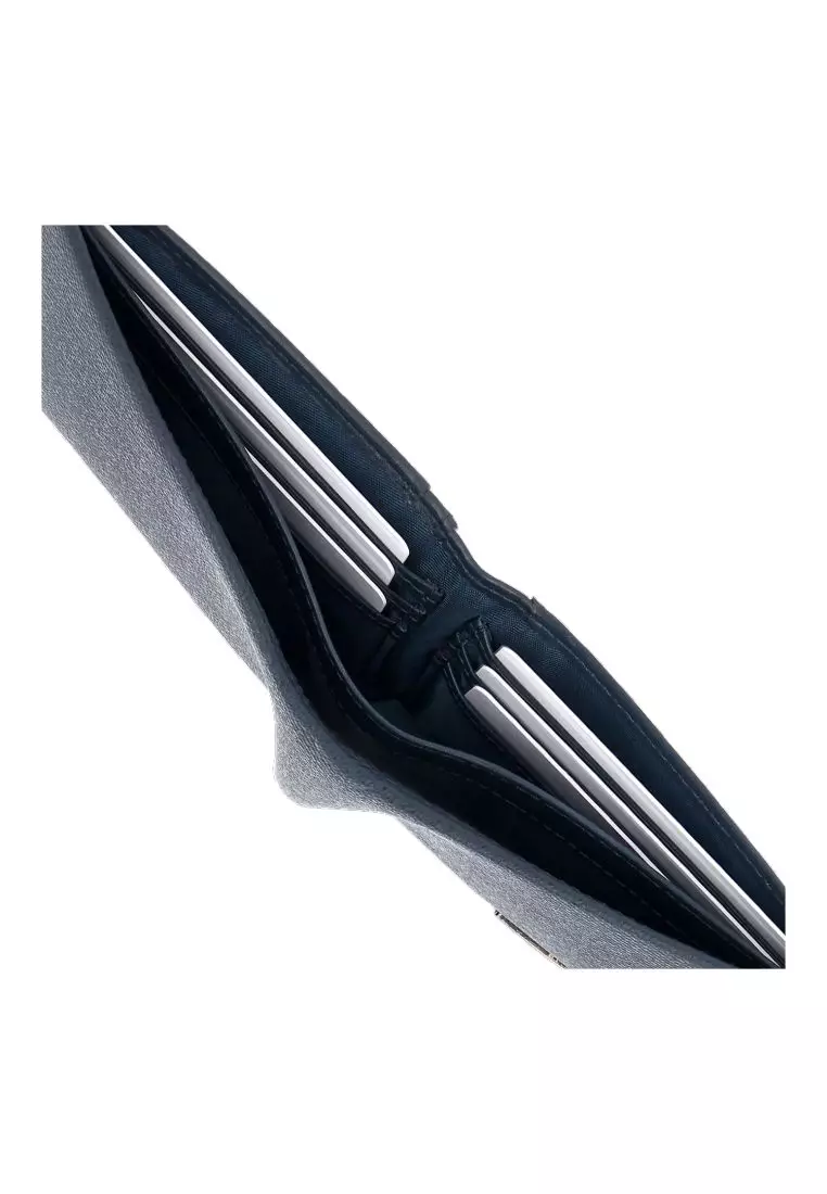 Crossing Elite Bi-fold Leather Wallet [12 Card Slots] RFID - Jeans