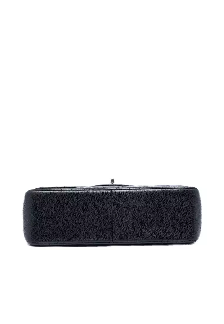 Pre-Loved Chanel Jumbo Classic Caviar Double Flap