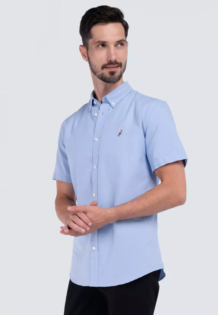 Polo Haus - Men’Cotton Plain Regular Fit Short Sleeve