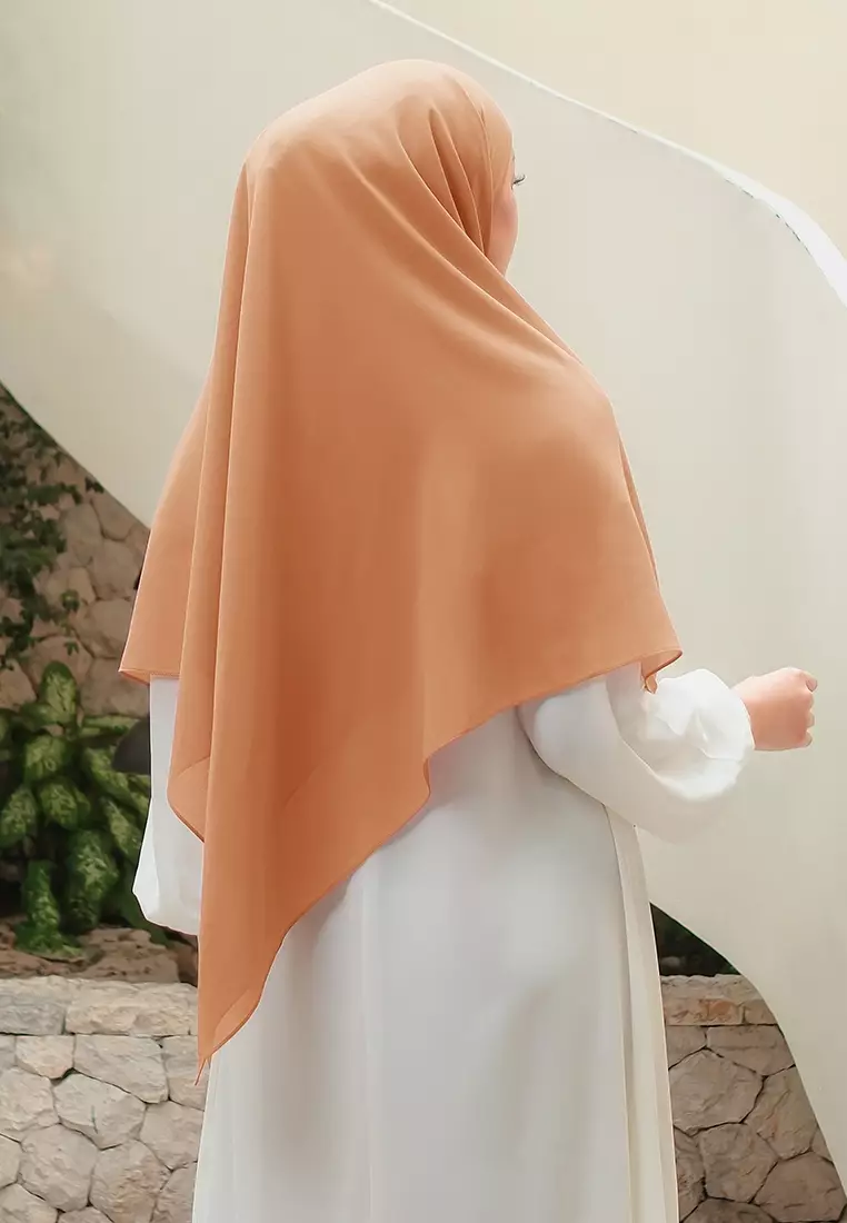 KHIBAN KHAIRA MAGNET PLUS NIQAB - DUSTY ORANGE