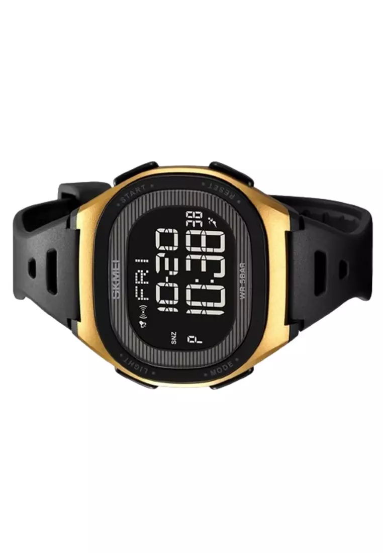 Jam Tangan Digital Pria SKMEI 2189 Fashion Water Resist ORIGINAL - Gold