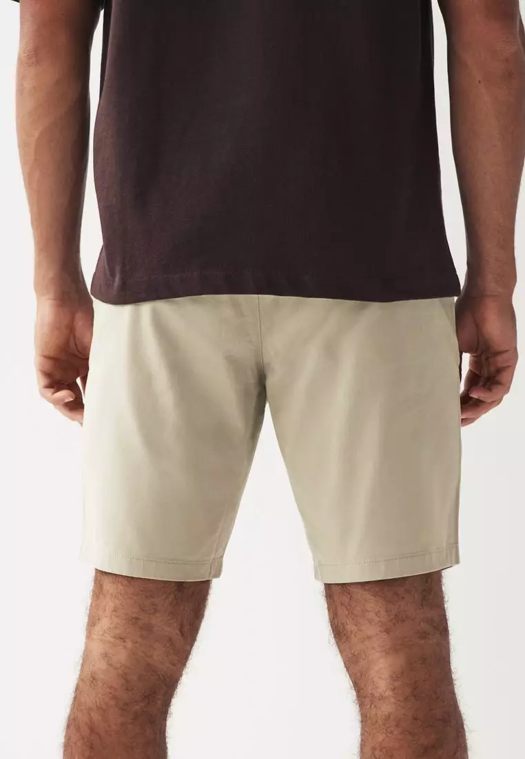 Stretch Chinos Shorts Straight Fit