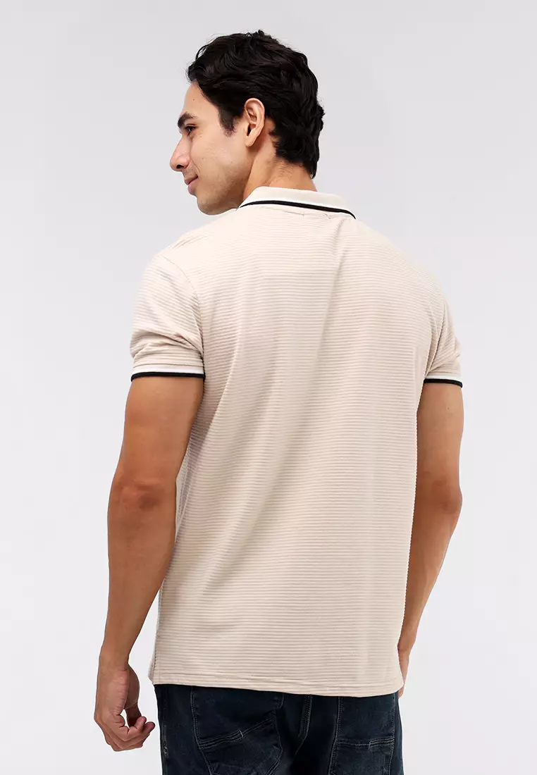 Collared Shirt Jacquard