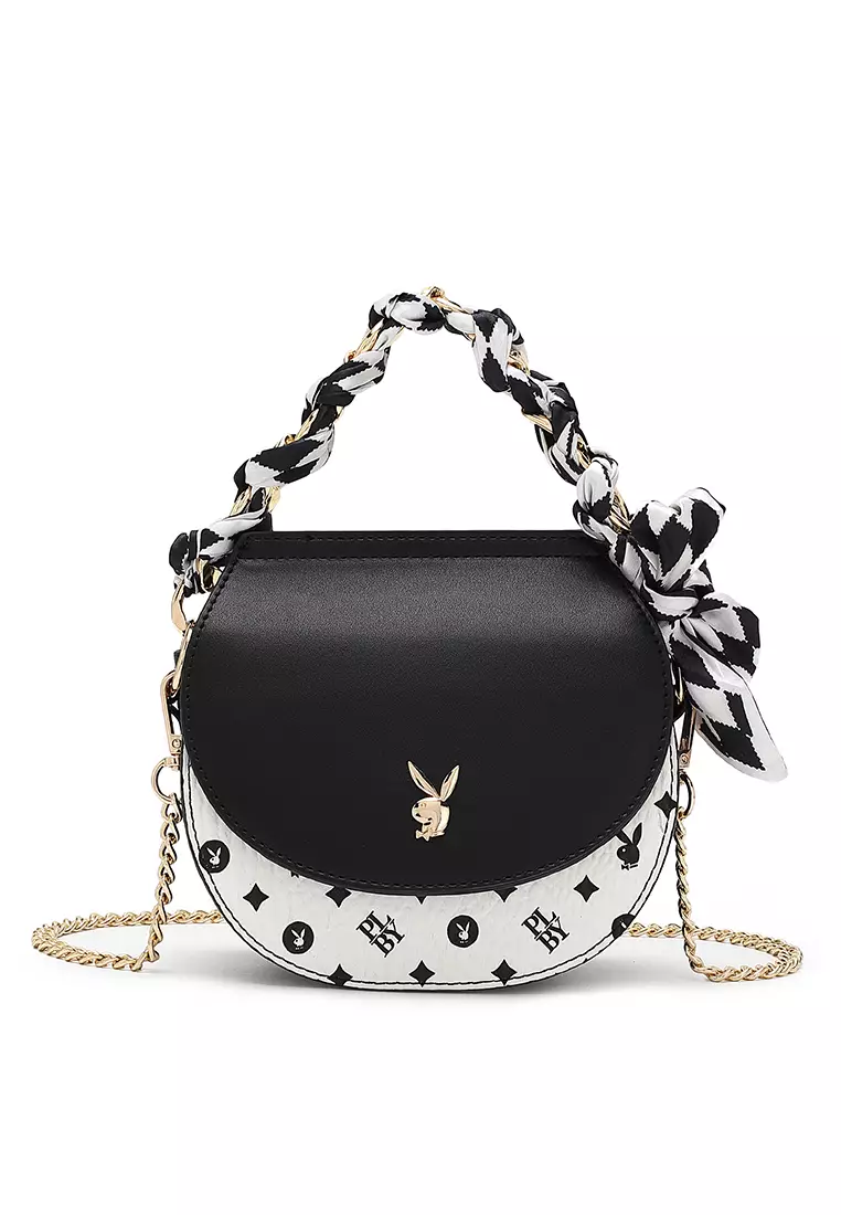 Jual PLAYBOY BUNNY Women's Monogram Shoulder Bag / Sling Bag / Crossbody  Bag (Tas Bahu / Tas Selempang Wanita) - Putih Original 2023